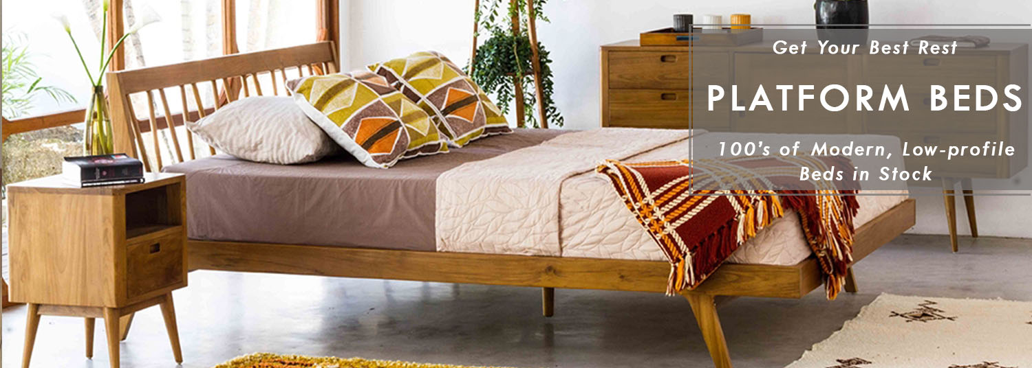 Modern Platform Beds on Sale Now