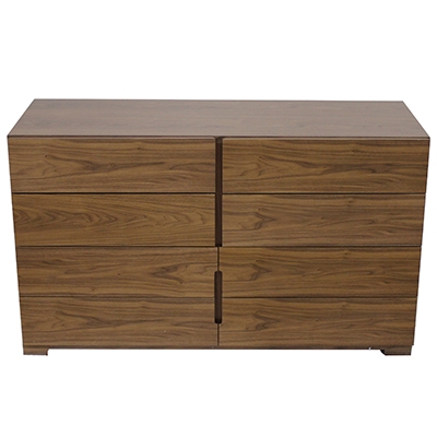 Blok 8-Drawer Dresser - Walnut HL-BLOK-WAL-8DR Blok 8-Drawer Dresser - Walnut HL-BLOK-WAL-8DR