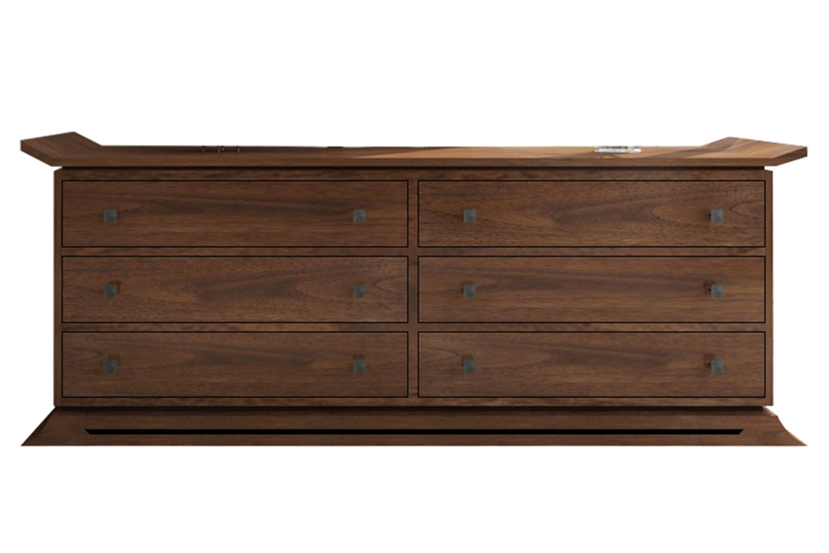 Kondo Teak 6-Drawer Dresser