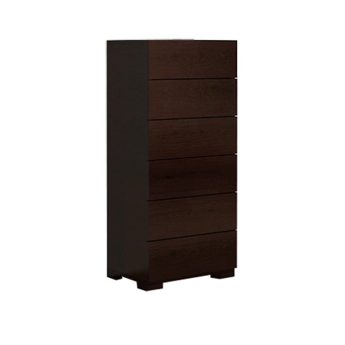 Blok 6-Drawer Chest - Wenge HL-BLOK-WEN-6CH Blok 6-Drawer Chest - Wenge HL-BLOK-WEN-6CH