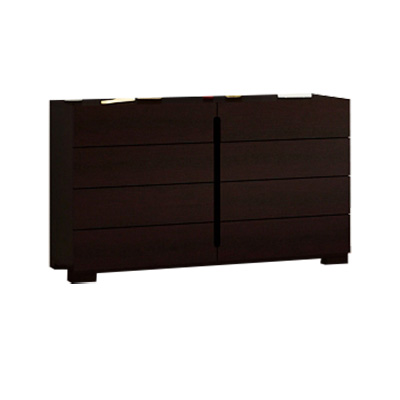 Blok 8-Drawer Dresser - Wenge HL-BLOK-WEN-8DR - HL-BLOK-WEN-8DR