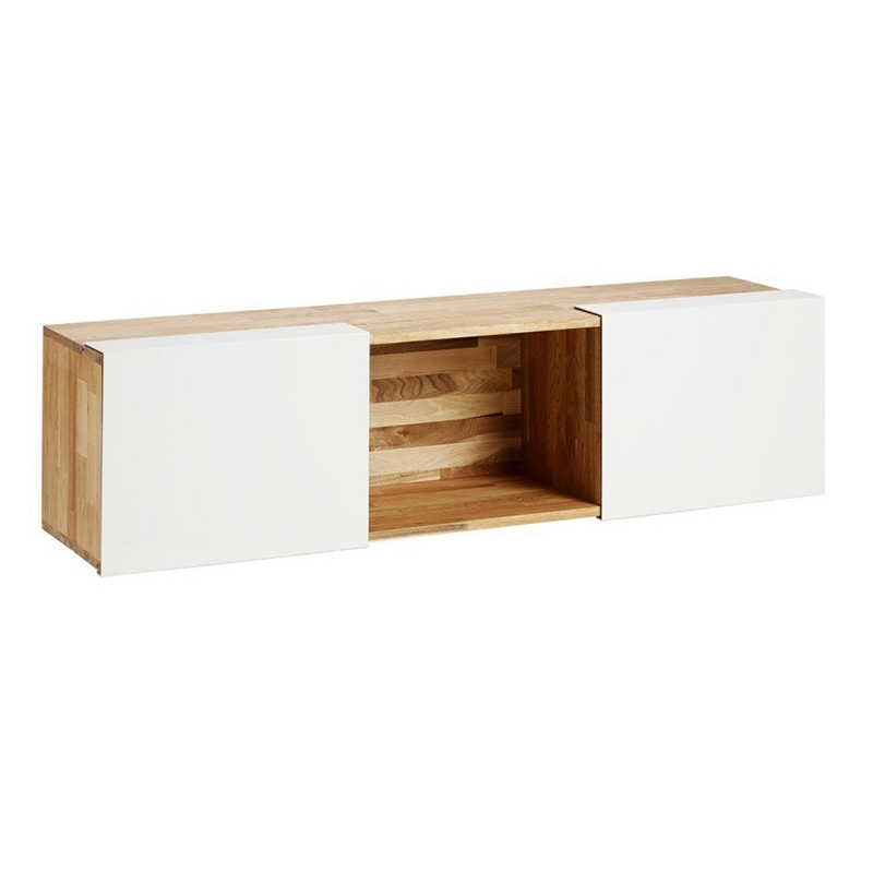 LAX Series 3x Wall-Mounted Shelf LAX.3X.WT.WH - LAX.3X.WT.WH