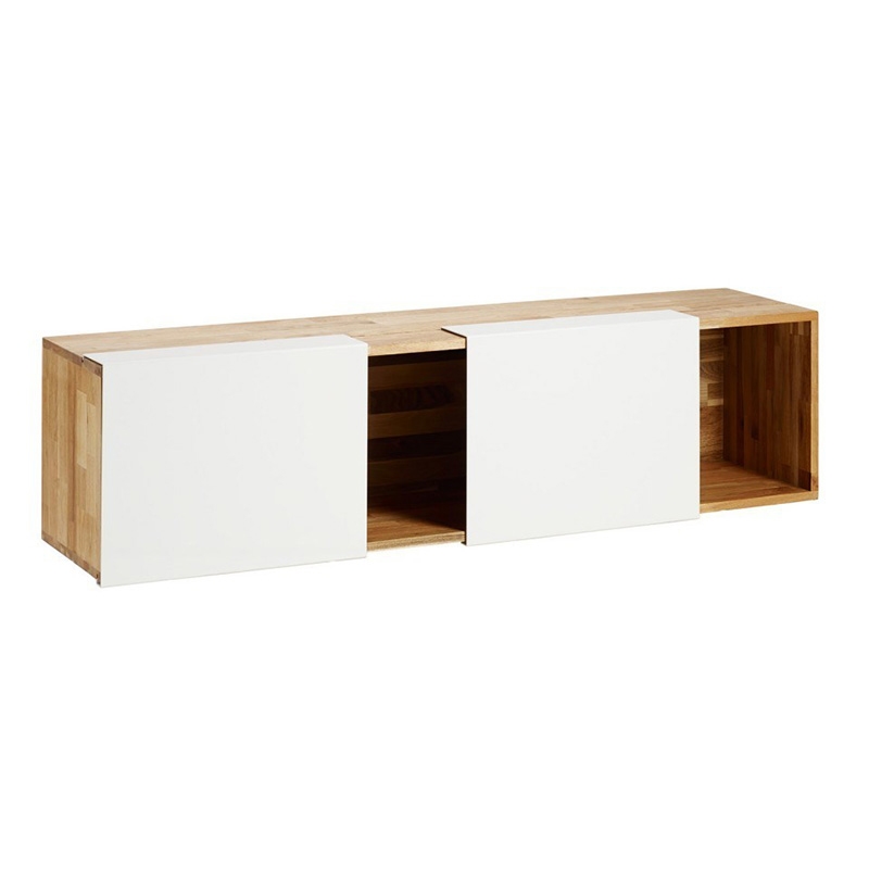 LAX Series 3x Wall-Mounted Shelf LAX.3X.WT.WH - LAX.3X.WT.WH