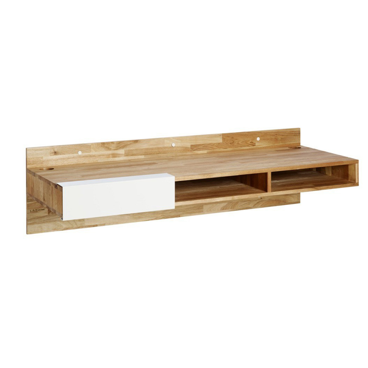 LAX Series Wall-Mounted Desk LAX.WALL.DESK.WT LAX Series Wall-Mounted Desk LAX.58.20.15.W.WC