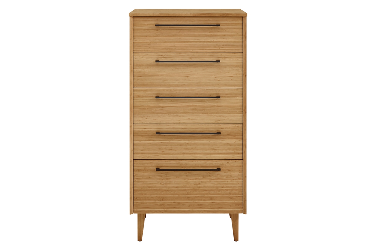 Sienna 5-Drawer Chest - Caramelized G0093CA - G0093CA