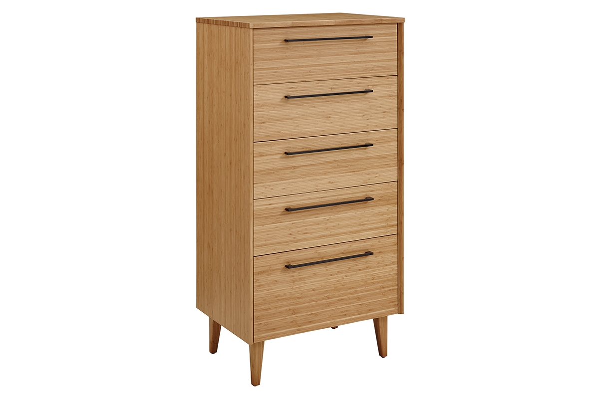 Sienna 5-Drawer Chest - Caramelized G0093CA - G0093CA